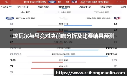 埃瓦尔与马竞对决前瞻分析及比赛结果预测